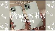 iPhone 15 Plus Unboxing | Green | 256 GB | Martina and Shabrina
