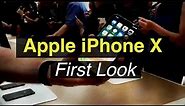 Apple iPhone X First Look: The Future iPhone Is Here