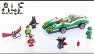 Lego Batman Movie 70903 The Riddler™ Riddle Racer - Lego Speed Build Review