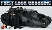 Hot Toys Batmobile Tumbler Batman Begins / The Dark Knight Unboxing | First Look