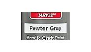 Acrylic Paint in Assorted Colors (2 oz), 20580, Pewter Grey