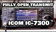 All Band Transmit Modification Icom IC-7300 Full Explanation w/ Test at End!