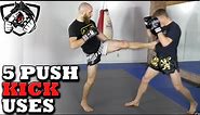 Are You Using All 5 Teep Push Kick Tricks? w/Muay Thai Guy