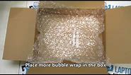 How to package your laptop video. Prepare for shipping and selling to LaptopNuts