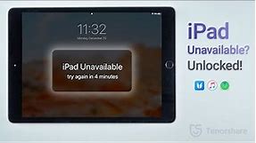How to Unlock iPad Unavailable/Security Lockout Screen If Forgot Passcode (4 Ways)