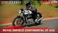 Which 650cc 🏍️ Royal Enfield - Continental GT or Interceptor? | ZigWheels.com