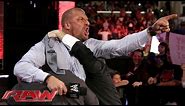 Triple H agrees to face Daniel Bryan at WrestleMania 30: Raw, March 10, 2014
