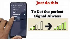 How to BOOST Phone Signal /Boost your phone network connection