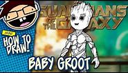 How to Draw BABY GROOT (Guardians of the Galaxy Vol. 2) | Narrated Easy Step-by-Step Tutorial