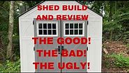SUNCAST TREMONT 8x10 SHED BUILD AND PRODUCT REVIEW