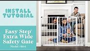 Easy Step® Extra Wide Safety Gate | Install Tutorial