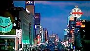 1960年代後半の東京 [60fps] 渋谷・銀座の夕景など - British Pathé