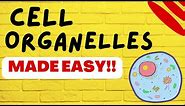 Cell Biology: Cell Organelles explained in 5 minutes!!