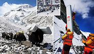 Controversial Chinese tech company Huawei install world’s highest 5G tower on EVEREST – and use yaks to lug eq