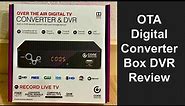 Core Innovations OTA Digital TV Converter Box DVR Review - DTV Converter Box with PVR Recording