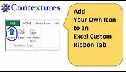 Add Your Own Icon to an Excel Custom Ribbon Tab