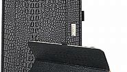 Universal Tablet Case for 9 10 11 inches Tablets, 10.1 inch Tablet Case Cover, Crocodile PU Leather Case with Stand Viewing Angles- Black (BKALI)