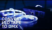 How to Control LED Tape With DMX