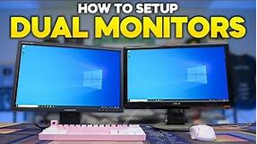 How To Setup Dual Monitors - 2023