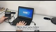 Tutorial: How to revive your dead laptop battery