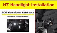 How to Replace | Change H7 Headlight Bulb Installation - LED Upgrade