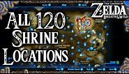 Breath of the Wild All 120 Shrine Locations (Legend of Zelda)