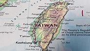 mapa de Taiwán