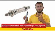 ISO 6432 pneumatic mini cylinders | A quick guide | Tameson
