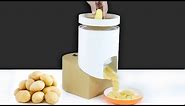 How To Make Potato Slicer Machine From Cardboard! DIY Potato Chips