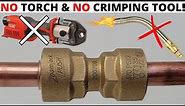 HVAC: ZOOMLOCK PUSH (Push To Connect Refrigerant Fittings Review/Installation) NO MORE BRAZING!