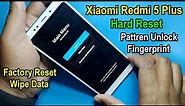 Xiaomi Redmi 5 Plus Hard Reset || Pattren Unlock #2022 🔥🔥