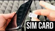 How to put Sim Card in iPhone XR 128gb