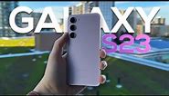 WOW... Samsung Galaxy S23 Unboxing & First Impressions (Lavender)