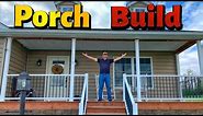 How To build A Covered Front Porch - 5 Easy Steps