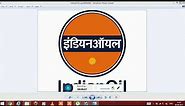 Indian Oil - The Energy Of India logo design in photoshop
