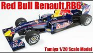 Red Bull Racing Renault RB6 Formula 1 car (Tamiya 1/20 scale model)