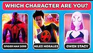 Which Spider-man character are you? Across the Spider Verse Movie Quiz