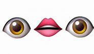 Eye Mouth Eye Emoji 👁👄👁