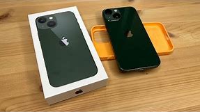 Unboxed : Apple iPhone 13 mini 256 GB (Green) & Accessories + First Boot-Up