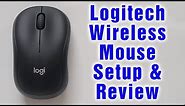 Logitech Silent Wireless Mouse Setup & Review