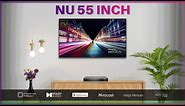 "Experience the Magic of Nu's 55-inch 4K Ultra HD WebOS Smart LED TV 🌟📺"