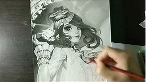Drawing Kagura Fan art (Mobile legends) (Draw/Desenhando)
