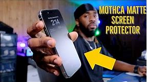 Mothca Matte Screen Protector for iPhone 15 Pro! | Quick & Easy Installation