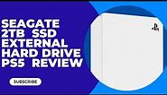 Seagate External SSD PS5 Hard Drive White Edition review: The best PS5 external storage solution!