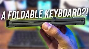 The Only Portable Keyboard You Need - Samsers Foldable Bluetooth Keyboard Review!