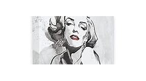 Stupell Industries Marilyn Monroe Ink Figure Illustration Canvas Wall Art, 16 x 20, Multi-Color