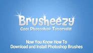How To Download and Instal Photoshop Brushes From Brusheezy.com