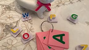 DIY Quick & Simple Alphabet Flashcards - How to Make Flashcards for Toddlers or Preschoolers