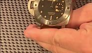 Panerai Submersible 1950 Left Handed Titanium Watch PAM00569 Review | SwissWatchExpo