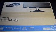 Unboxing: Samsung SyncMaster S23B350 23" LED Monitor